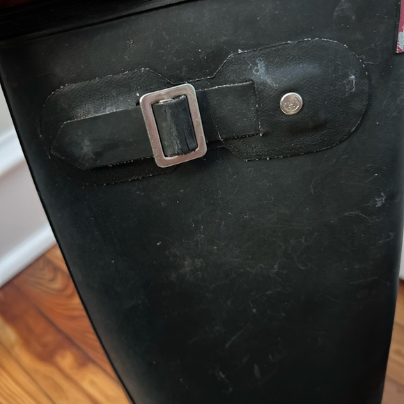 Hunter Tall Black Rain Boots - Picture 10 of 15